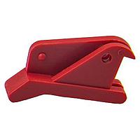 BIVAR LP-06-1RD ອຸປະກອນບອດວົງຈອນ - PCB PCB Ejector, .062 in. (1.57mm) ຄວາມກວ້າງ PCB, Nylon 94V-0, ແດງ