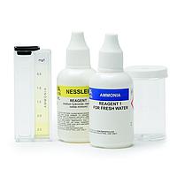 HANNA HI3824 ຊຸດທົດສອບແອມໂມເນຍສໍາລັບນ້ໍາຈືດ (0-2.5mg/L; 25 tests)