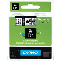 DYMO 63020715 Labelmanager D1 ເທບສີດຳ/ຈະແຈ້ງ (19mm x 7m)