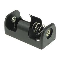 Eagle Plastic Devices 12BH1/2AA-2P-GR ກ່ອງໃສ່ແບັດເຕີຣີ 1/2AA PC ສີດຳ