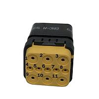 DEUTSCH - TE Connectivity DMC-M 99-01 SN ຕົວເຊື່ອມມິລລິຕາຣີຮູບສະແກນສະຕິກ DMC 11C 5#22 6#16 S  ZPF000000000099685
