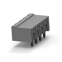 AMP Connectors - TE Connectivity 1546109-4 ຫົວຂໍ້ EUROSTYLE TB HEADER ສີເທົາ 4 ຕຳແໜ່ງ