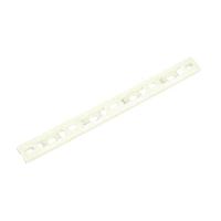HellermannTyton MSMP5/109C2 ຈາວຢືບສາຍສະຫມັກຈາວ Cable Tie Mounting Plates Cable Tie Mounting Plate, 8.05 x .62", 0.2" Hole Dia, 0.3" Max Tie Width, PA66, ທຳມະຊາດ, 100/pkg