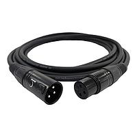 Io Audio Technologies IO-XLR3-10-E ສາຍສຽງ Audio Cable Performance 3-Pin XLR Cable, Shielded, ຜູ້ຍິງເຖິງຜູ້ຊາຍ, 10 Foot