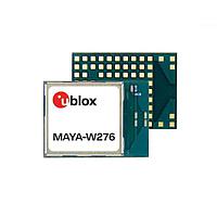 u-blox MAYA-W276-00B ໂມດູນພື້ນຖານໂປຣແກຣມ IW612, 802.11ax+BT+802.15.4, 1 ອັນເຕນນາ PCB ຫຼື ຂາຂອງອັນເຕນນາ