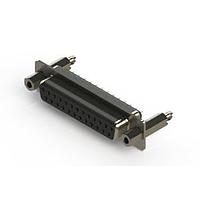 EDAC 628-025-620-047 ຕົວເຊື່ອມ D-Sub - ຄວາມໜາ້ຫນ້ອຍມາດຕະຖານ D SUB RECEPTACLE VERT METAL