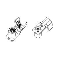 AMP Connectors - TE Connectivity 2137715-3 ຂໍ້ຕໍ່ 11MM HV, TERMINAL ASSY 90DEG