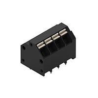 Wurth Elektronik 691809320304 ບລັອກຂໍ້ຕໍ່ຄົງທີ່ WR-TBL 3.81mm pitch Modular THR ສີດຳ 45 ອົງສາ Dual Pin cable entry ບໍ່ມີສະກຣູ Push In 4P