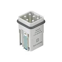 HARTING 09120052634 ອິນເຊີດ Han Q5/0 Insert male quick lock 1,5mm