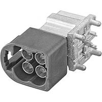 Rosenberger AMS29D-40MZ5-Z ຕູ້ຕໍ່ PCB ສີ່ມຸມ PCB, ມຸ່ງມຸ້ງຂວາມີການຄຸ້ມຄອງ