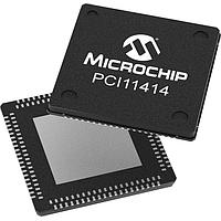 Microchip Technology PCI11414-I/PMX ສະຫນັບສະຫນູນ PCIe PCIe Switch, USB Host, Quad UART, Networking
