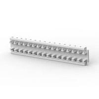 AMP Connectors - TE Connectivity 1-643071-6 ອຸປະກອນເສີມ STRAIN RLF COVER 16P Feed-Thru