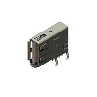 EDAC 690C104-234-020 ຕົວເຊື່ອມ USB Type A USB Type-A Au flash plating ມຸມຂວາ ຕົວປ້ອງກັນ PBT ສີຂາວ