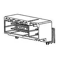 AMP Connectors - TE Connectivity 2-638611-6 ຕົວເຊື່ອມ 040/070 32P HYB HORZ. CAP ASSY