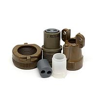 ITT Cannon MS3106E12S-3S ຕູດຕໍ່ມິລສເປັກວົງກົມ ER 2C 2#16S PIN PLUG