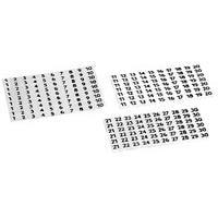 AMP Connectors - TE Connectivity 282928-2 ແບບປ້າຍລະບຸຊ່ອງ CAVITY IDENTIF. LABEL 10P.5/5 0