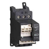 SCHNEIDER LU6MB0B ມອເຕອ ໄດຣັບ REV BLK PANEL MNT W/O TERMS 24VAC