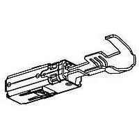 AMP Connectors - TE Connectivity 1241396-1 (CUT STRIP) Contact MCP2.8 BU-KONT EDS ຕັດສະຕຣິບ 100 ຊິ້ນ