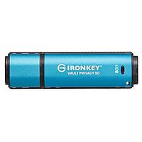 Kingston IKVP50/8GB USB 3.2 XTS-AES 256-bit ລະຫັດລະຫັດ USB