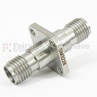 Fairview Microwave SM3228 2.92mm Female to 2.92mm Female 4 Hole Flange Adapter (40 Ghz)