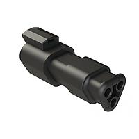 Amphenol SINE Systems AT04-3P-SR02BLK ຕູ້ຮັບ 3-ທາງ 3-ທາງ RD ປິດກັນ ບັນທຸກຄວາມຕື່ນ ສີດຳ