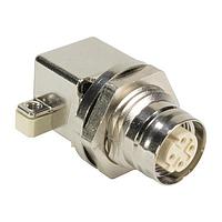 HARTING 21033814437 ມຸມຂວາ M12 PCB FML D-CODED ANGLED IP67