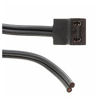 Sunon A45-06 ສາຍສະໄຟ AC Cord, 600mm, 45 Degree Connector