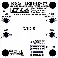 Analog Devices DC660A ຕົວຄວບຄຸມແຮງແສງເຊື່ອມຕໍ່ສະຕິກ LTC1844ES5-BYP - ສະຫຼຸບສະຫຼຸບເສຍຫນ້ອຍ Micropower Li