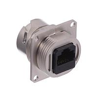 Amphenol CONEC 17-110224 ວົງກົດ IP67 CAT5E RJ45 INLN CPLR RCPT FLNG M3