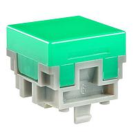 NKK Switches AT476FJ ຝາສີ່ແຜ່ນ SQ CAP ສຳລັບ LB GRN