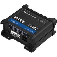 Teltonika RUT956100100 ເຄື່ອງເຊື່ອມຕໍ່ເຄືອກເຊື່ອມຕໍ່ມືຖື, 4G/3G/2G/LTE CAT4, Dual SIM, WiFi 2.4 Ghz, 4 x Ethernet, 10x I/Os, RS232, RS485, GNSS (GPS), microSD, USB. ເຂດພື້ນທີ່: ຢູໂຣບ, ຕະເວັນອອກກາງ, ອາຟຣິກາ, ເກົາຫຼີ, ໄທຍ ມີອຸປະກອນຈັບກຳລັງສະຫະລັດອັງກິດ