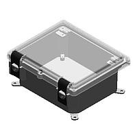 Serpac I342HL,TGBG ກຸມປະຕູບົດ POLY N4 HNGD-GY/GY 11.75 X 9.98 X 5.45