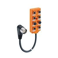 Lumberg Automation RSWU 12-ASB 8/LED 5-4-331/10M ເສັ້ນສາຍອ່ານຄ່າ / ເສັ້ນສາຍກະທົບ