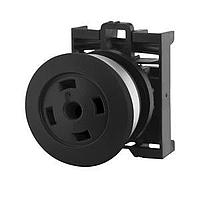 Eaton M22-DP-S-X ຜູ້ດຳເນີນງານປຸ່ມກົດ MOM MUSHROOM PB BLK BUTTONLESS