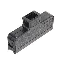 AMP Connectors - TE Connectivity 569025-1 ຊຸດປົກກັນຫົວສ່ວນຫຼັງ 2 ຊິ້ນ COVR KIT 180DEG 64POS 0.610 CA