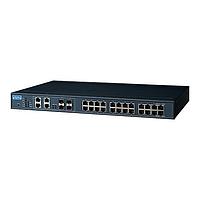 Advantech EKI-7428G-4CI-AE Managed Ethernet Switches 24GE+4G Combo Port Managed Switch w/ Wid
