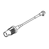 Molex 89762-6990 ສາຍສັ້ນ RF CA BNC J ST BLKH/ MCX P RA 75 OHM/ RG179