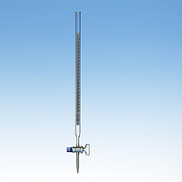 PHYWE 47152-01 Burette ກັບ Stopcock ແກ້ວຊື່ (10 ml, 0,05 ml)