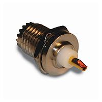 Amphenol RF 182114 ຕົວເຊື່ອມຕໍ່ MINI UHF S CRIMP JCK BLKHD, SOLDER CUP