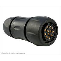 Eaton Souriau-Sunbank UTS6JC1412S ປລັກ 12P Strt Socket Plug Backshell ຂະໜາດ 14