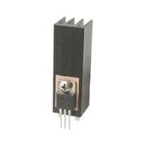 Aavid 581101B02500G ອຸປະກອນລະບາບຄວາມຮ້ອນ+ຂາບຸກກະຊຸມ, TO218, ພື້ນຫຼັງແກ້ນ, ຕັ້ງພູມ, 16.8 ອົງສາ C/W, ຮ່ອງ 2.67mm