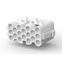 AMP Connectors - TE Connectivity 925451-1 ກອງປະກອບປະຕູ RECPT HOUSING 18WAY