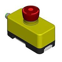 EAO 73-00002.2 ສະວັດທີ ສະມາດ-ບອກ ເຫຼືອງ 84 ແສງສະຫຼອງ E Stop ມີສາຍໄຟເຊື່ອມຕໍ່ກັບ M12 ຄອນເນັກເຕີ ຕິດຕັ້ງບ່ອນລົດ DIN