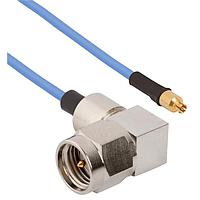 Amphenol SV Microwave FSSMPS-047-MRSMA-120 ສາຍສະບັບ RF SMPS ຕົວຜະລິດຕົວຕົວ F ຕົວ SMA R/A M 12" ສາຍ