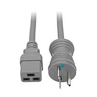 Tripp Lite P033-006-GY-HG ສາຍພະລັງ AC 6FT 6-15P/C19,15A,14AWG,250V