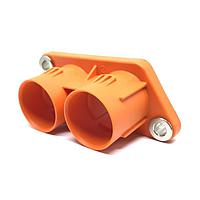 AMP Connectors - TE Connectivity 2141784-2 ຮູງສ໌ 2POS, RING TONGUE HSG, ASSY, SEALED