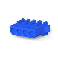 AMP Connectors - TE Connectivity 770156-5 ການປະກອບຕົວເຊື່ອມ IDC PLG 1X04C 16G V2 BLU