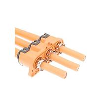 Amphenol PCD Shenzhen HVPT3A70 ຕົວເຊື່ອມຕໍ່ 3 ຕຳແໜ່ງ PT ສໍາລັບ 70mm, ລະຫັດ A