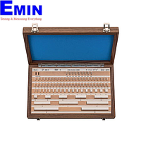 Mahr 4800018DKS Rectangular Gage Block Set ເຮັດດ້ວຍເຊລາມິກ (tolerance class 0, 406 C)