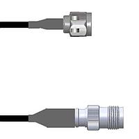 Amphenol Custom Cable Q-2K04R000M012i ສາຍສັນຍານ RF N-SP/TNC-SJ LMR24 12I